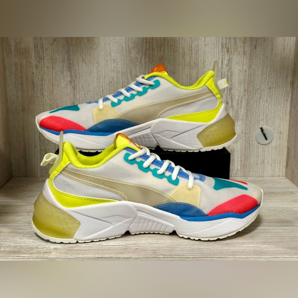 PUMA LQDCELL Optic Sheer White-Nrgy Rose-Yellow